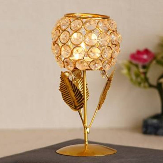 Crystal Tea Light Candle Holder - Set of 2