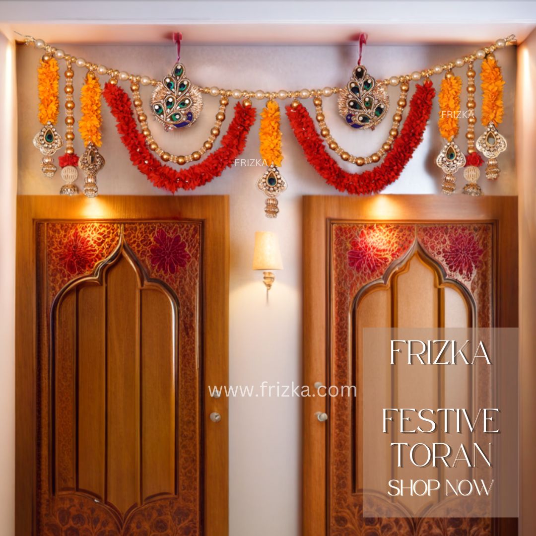Decorative Toran for Entrance Door – Premium Bandhanwar 39 inch Home Decor
