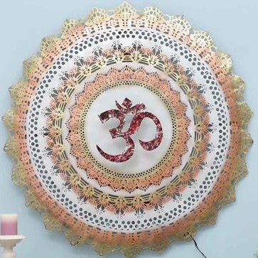 Om Metal Wall Art