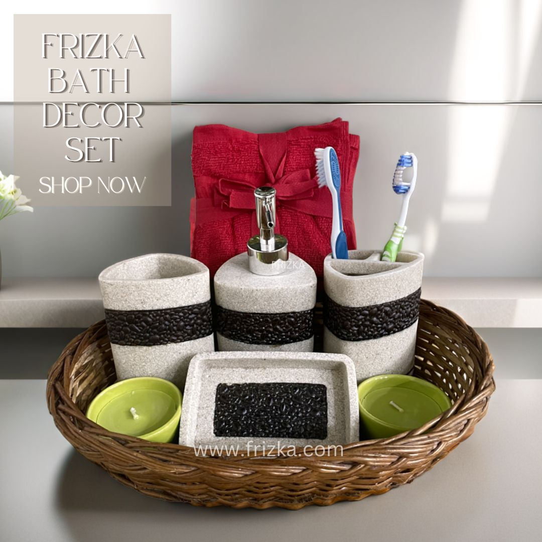 Frizka Bath Decor Set