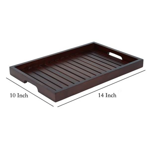 Wooden Serving Trays for Home Kitchen & Dining Table