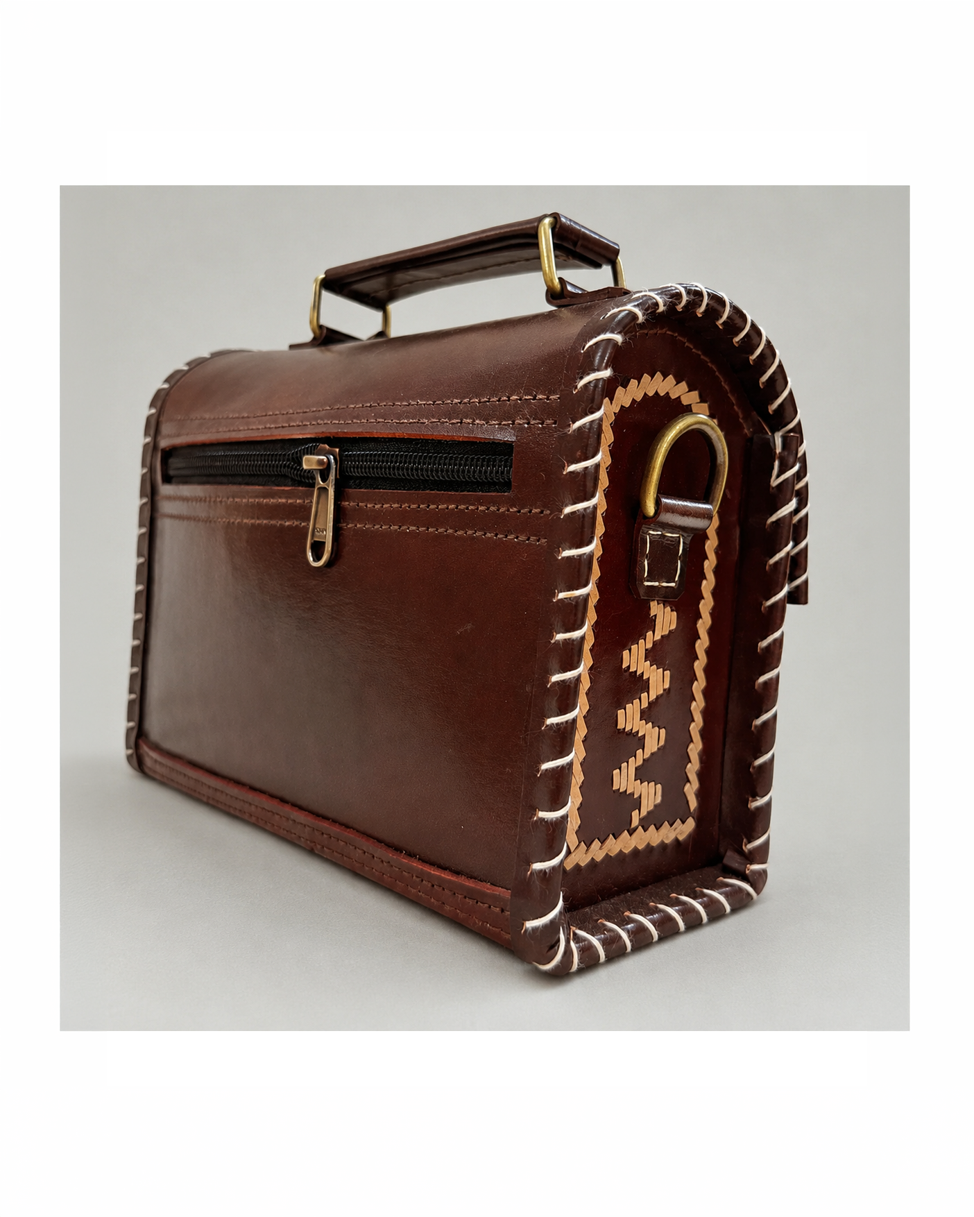 Handcrafted Leather Crossbody Bag