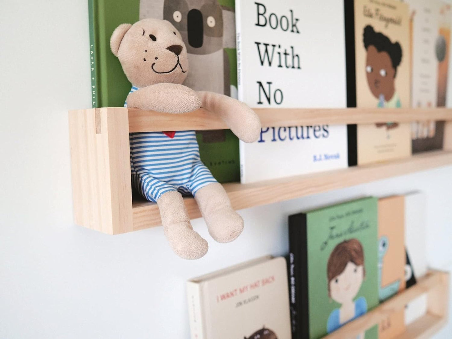 Wall Mounted Book Shelf