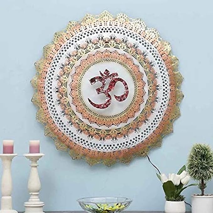 Om Metal Wall Art