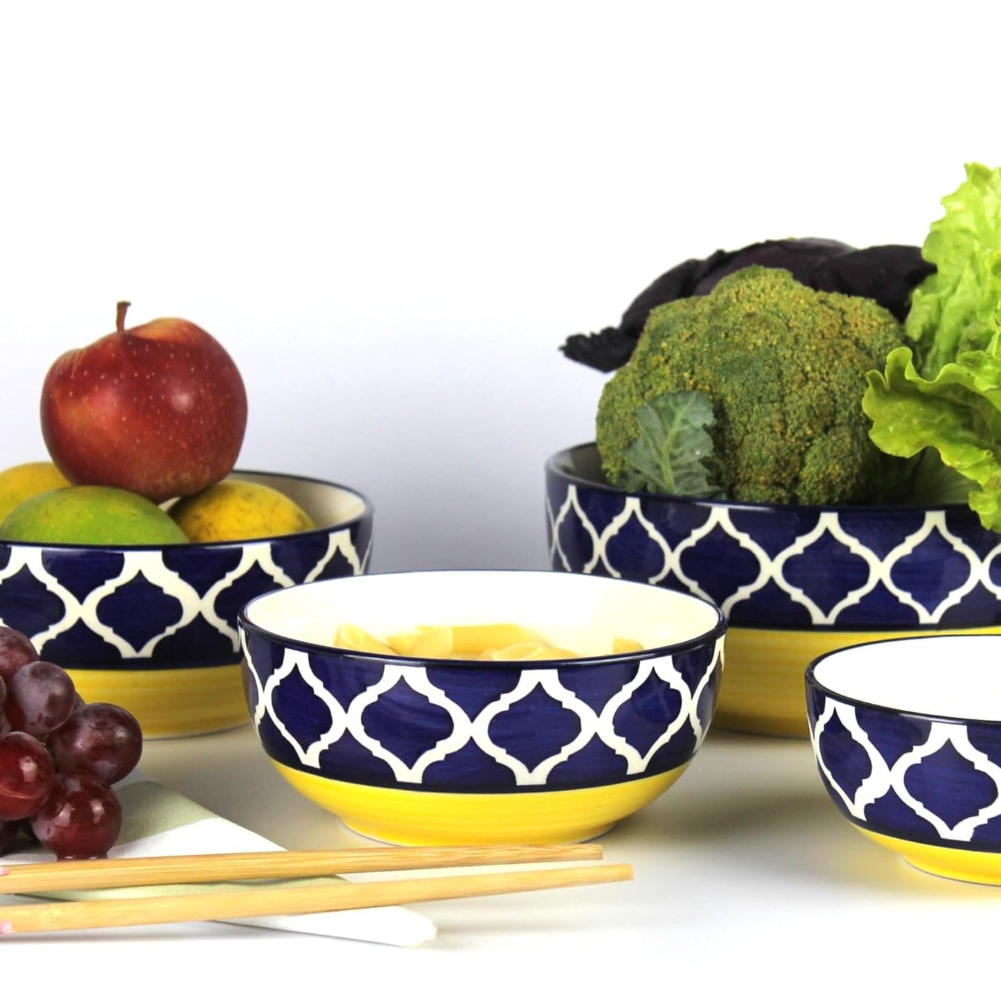 Ceramic Serving Bowl- Set of 4