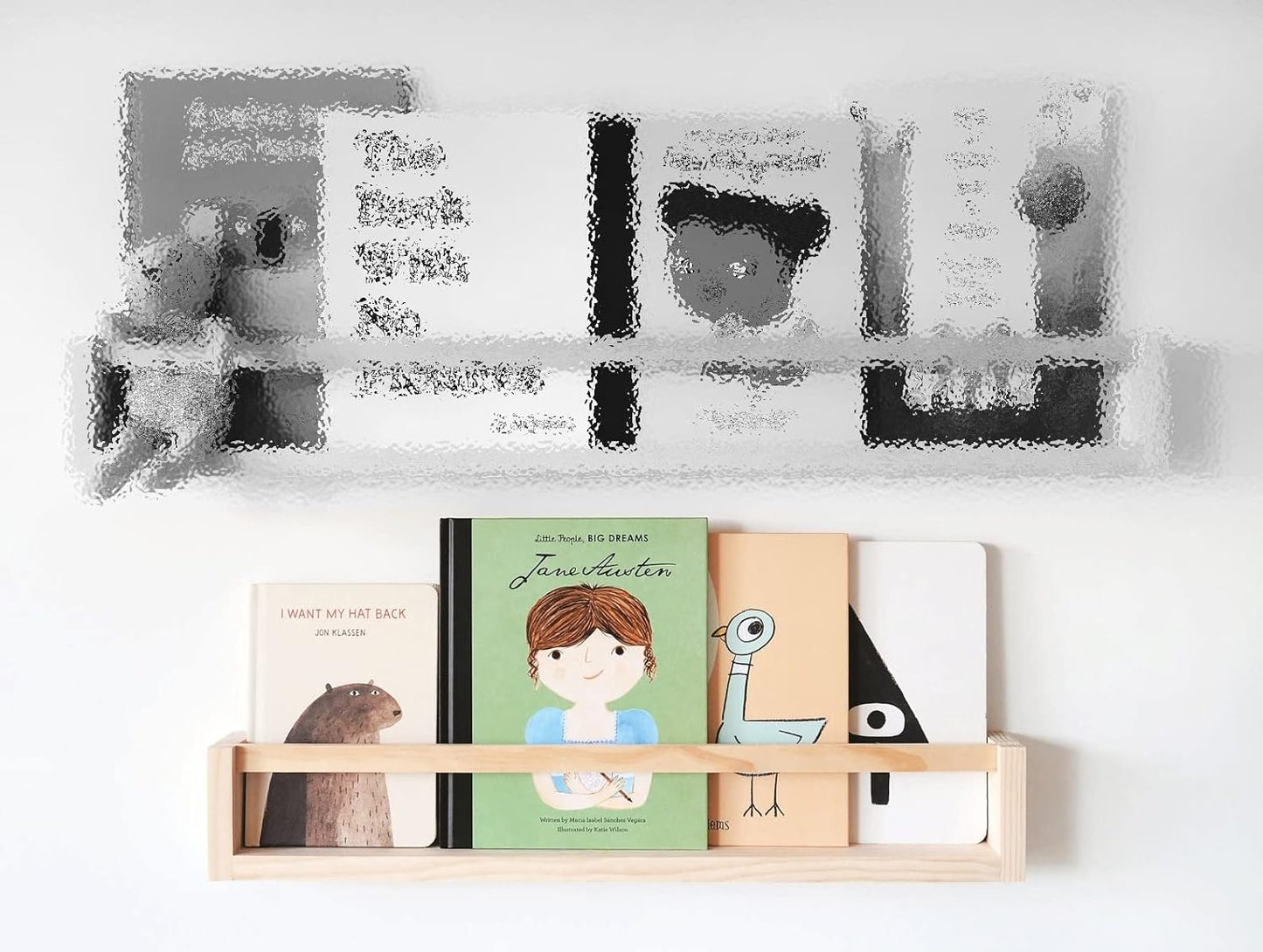 Wall Mounted Book Shelf