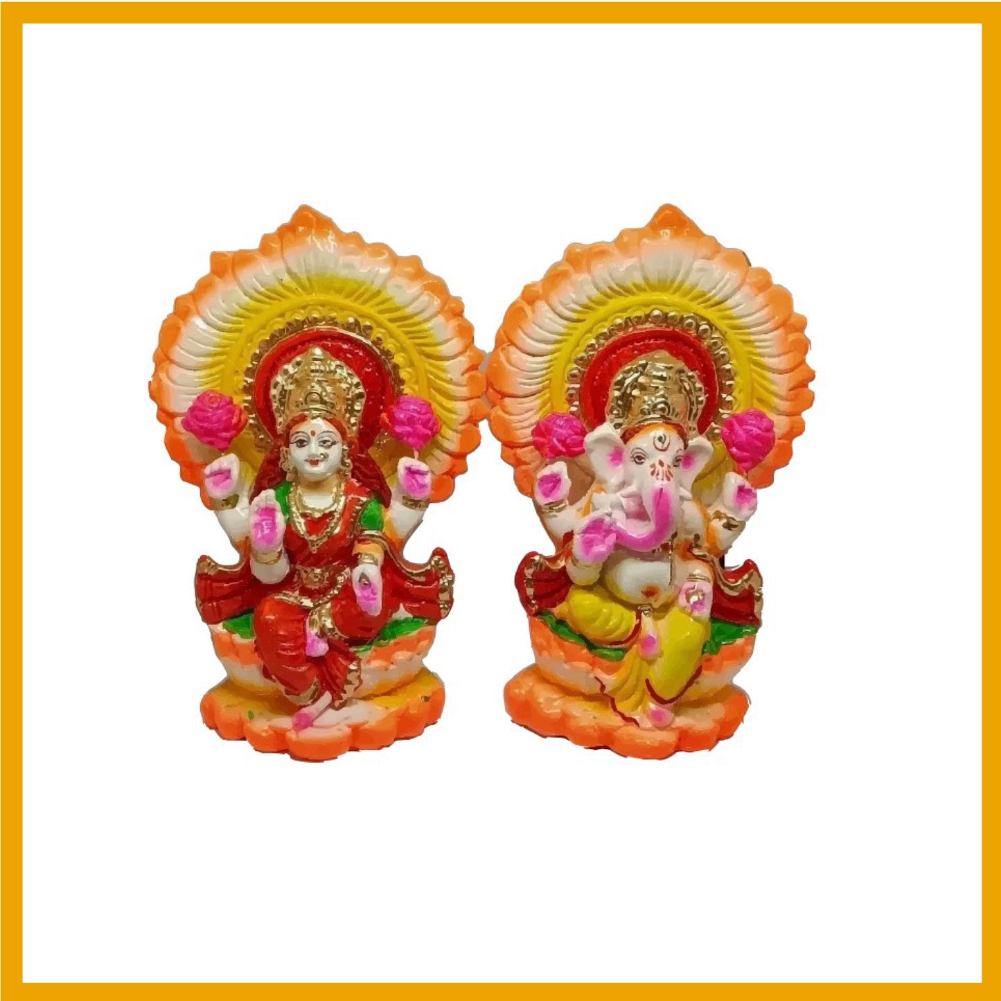 Frizka Happy Diwali Gift Box 2025 | Premium Festival Hamper with Incense, Diyas, Lights Laxmi Ganpati Murti, Decor & Candles | Diwali Pooja & Gifting Pack