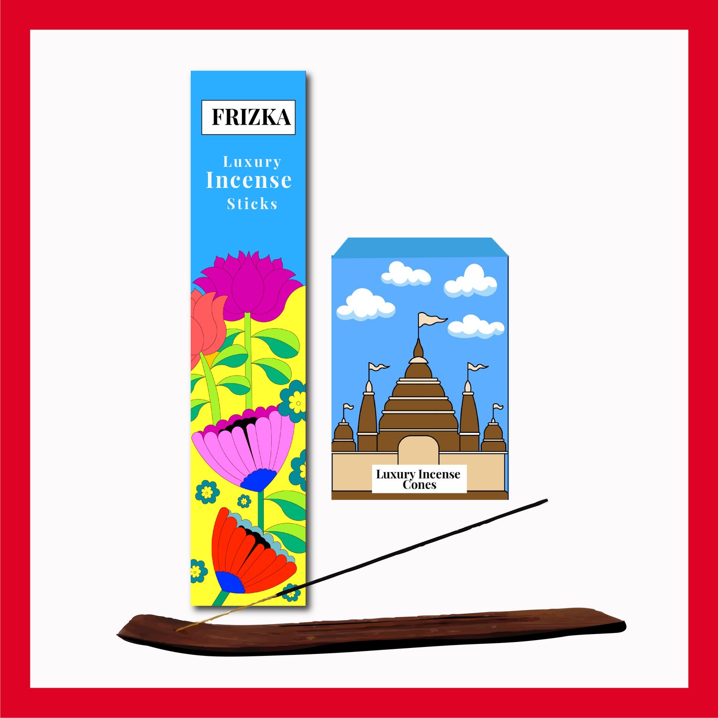 Frizka Happy Diwali Gift Box 2025 | Premium Festival Hamper with Incense, Diyas, Lights Laxmi Ganpati Murti, Decor & Candles | Diwali Pooja & Gifting Pack
