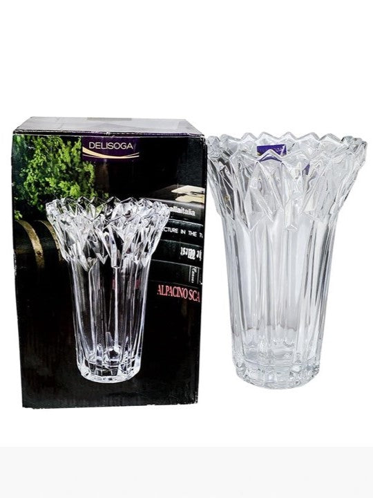 Delisoga Crystal Flower Vase