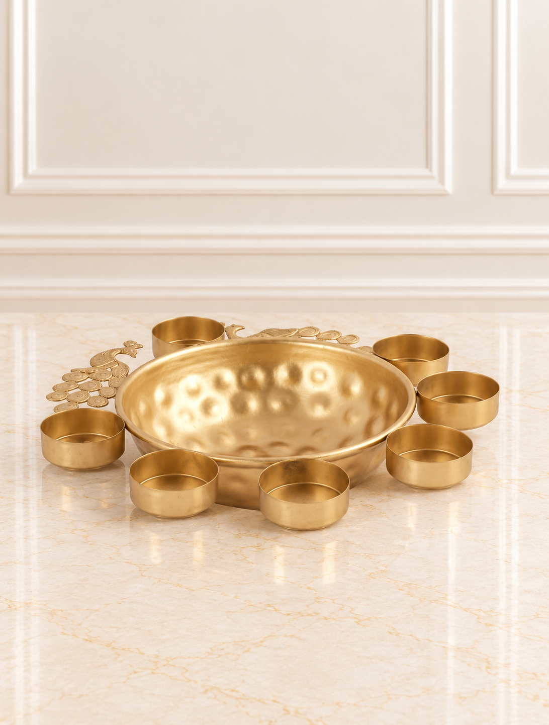 Gold Urli Iron (Set of 2)