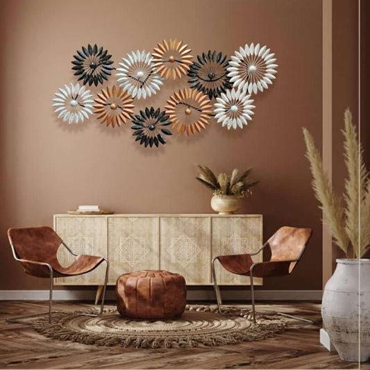 Water Lilly Metal Wall Art