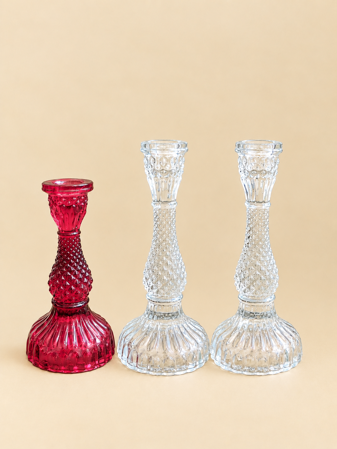 Transparent Candle Holder