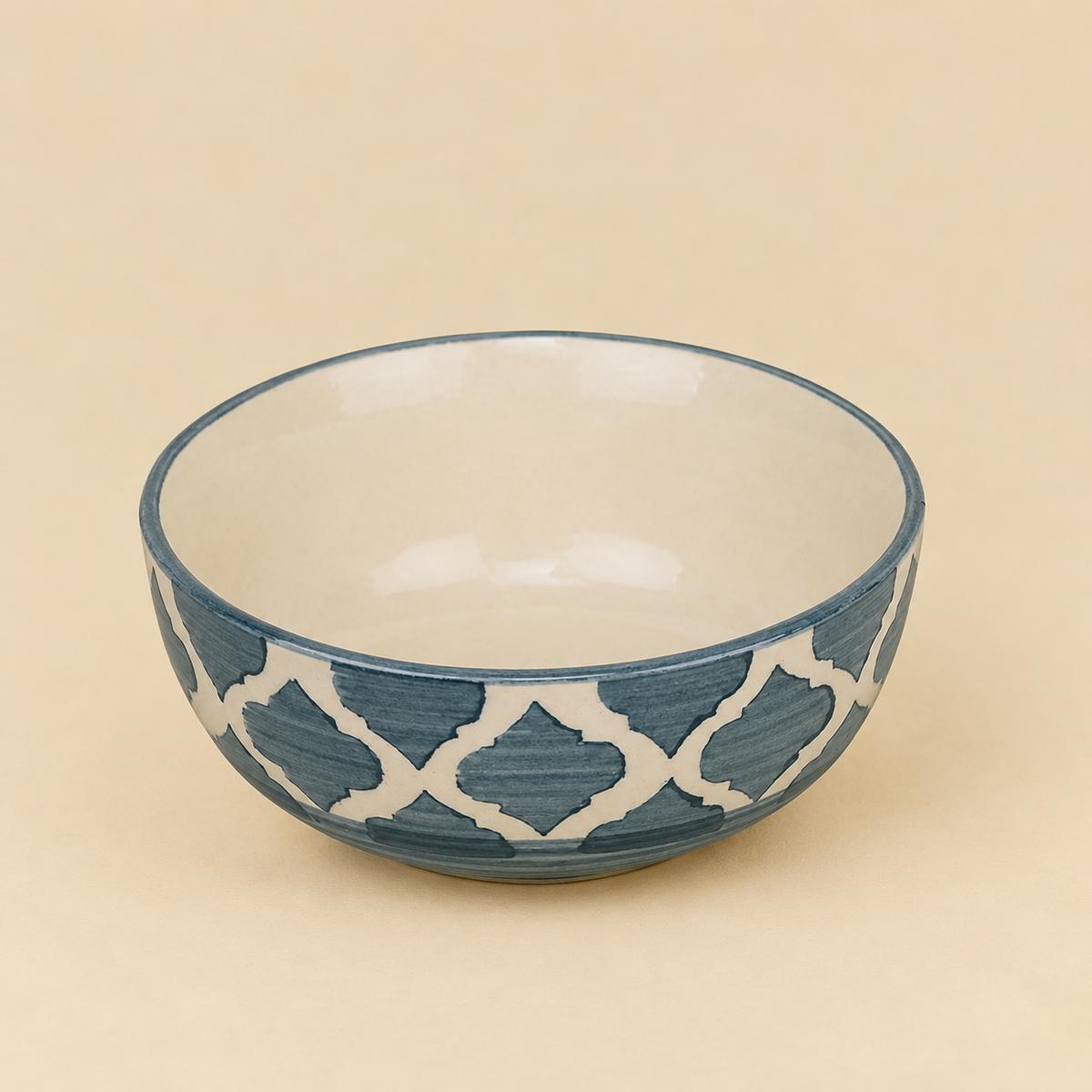 Serving Bowls Grey Moroccan Style