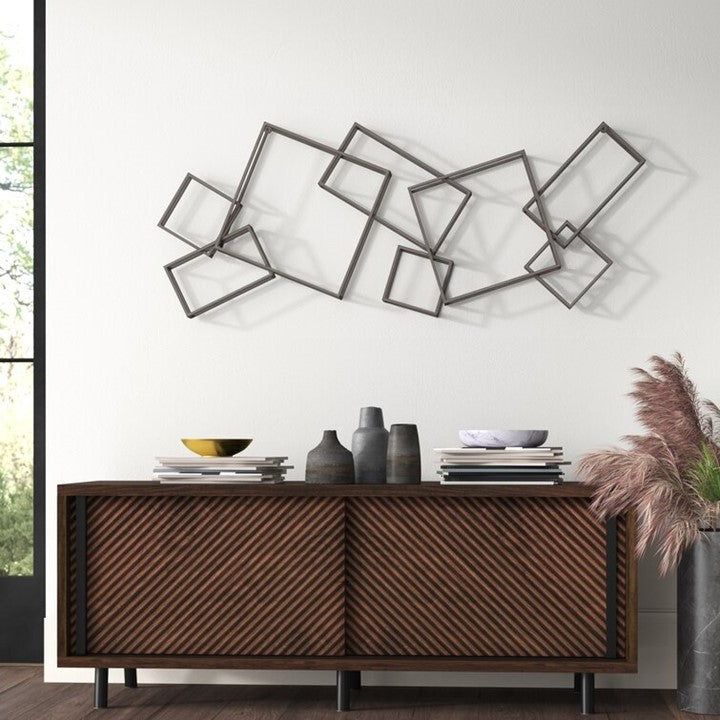 Abstract Metal Wall Art