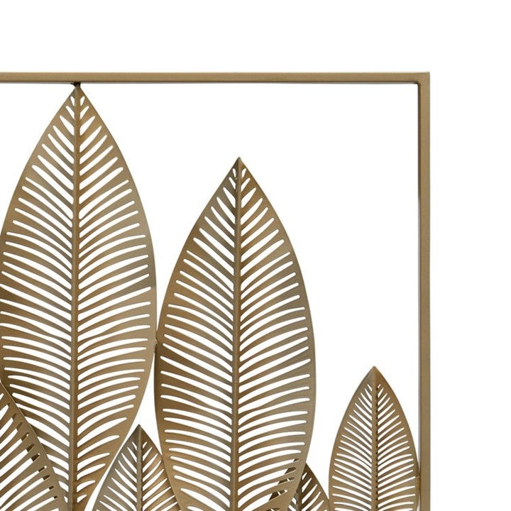 Metal Leaves Wall Decor (Set of 2)