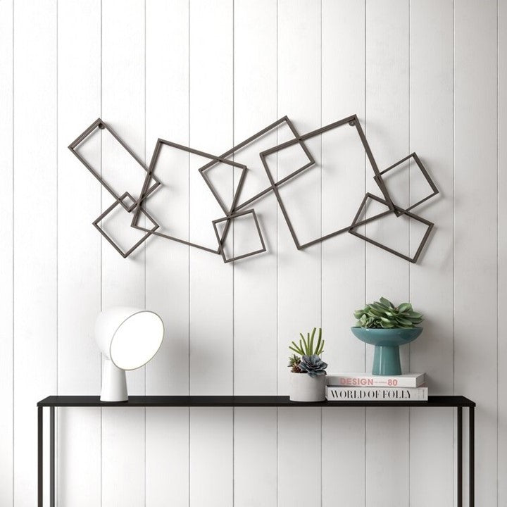 Abstract Metal Wall Art