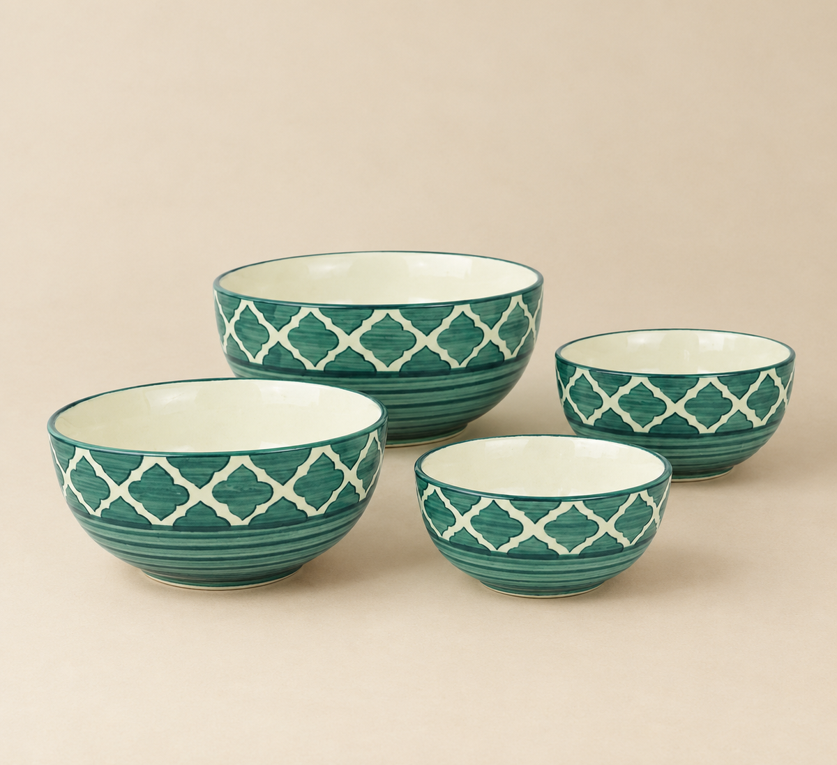 Moroccan Serving Bowl Set of 4