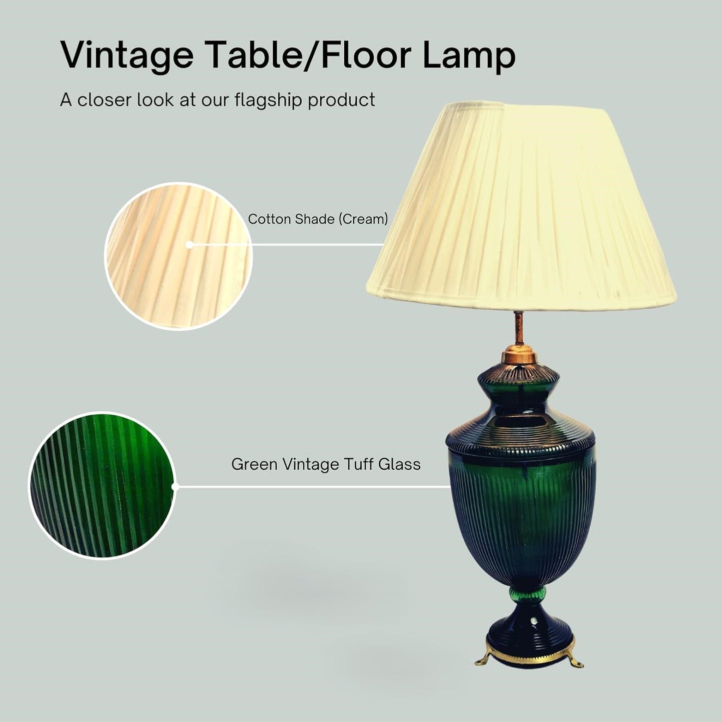 FRIZKA Desk Crystal Table Lamp