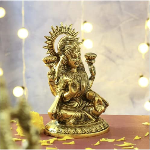 Metallic Laxmi Ganpati Murthi