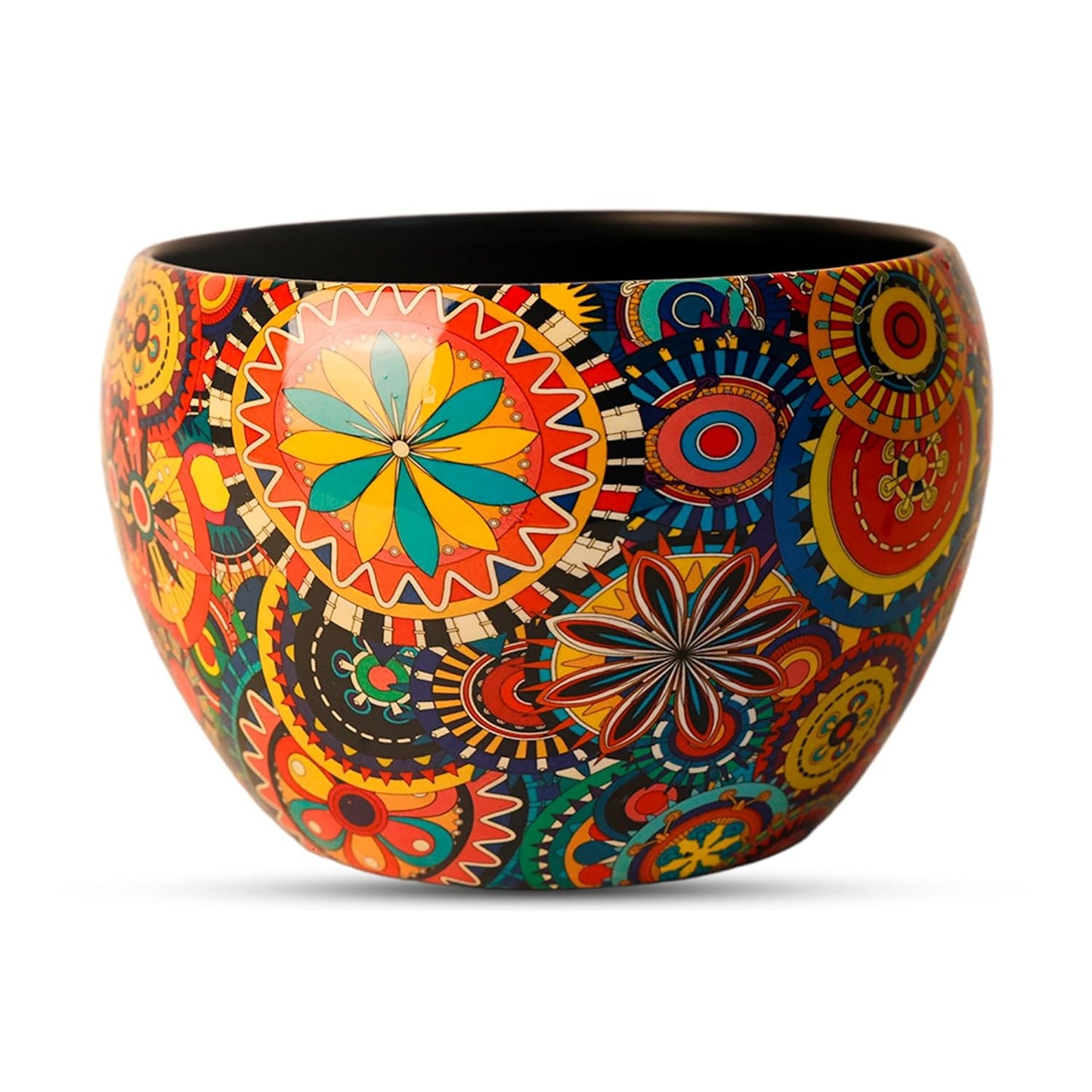 FRIZKA Designer Metal Desktop Table Planter Pot with Stand