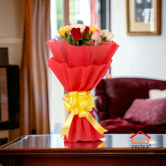 Bouquet of Mixed Roses