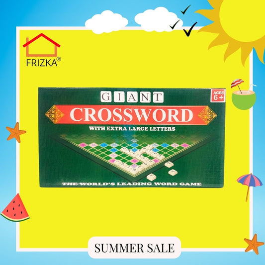 Crossword Board Game for Kids & Family