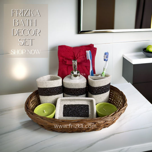 Frizka Bath Decor Set