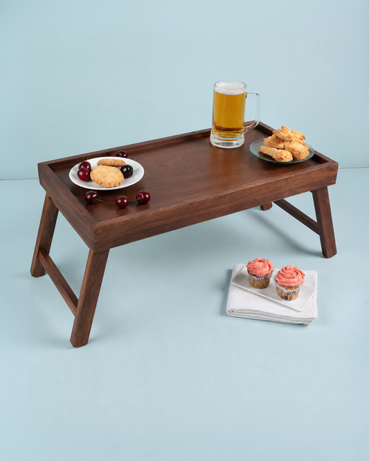Mango Wood Foldable Breakfast Table