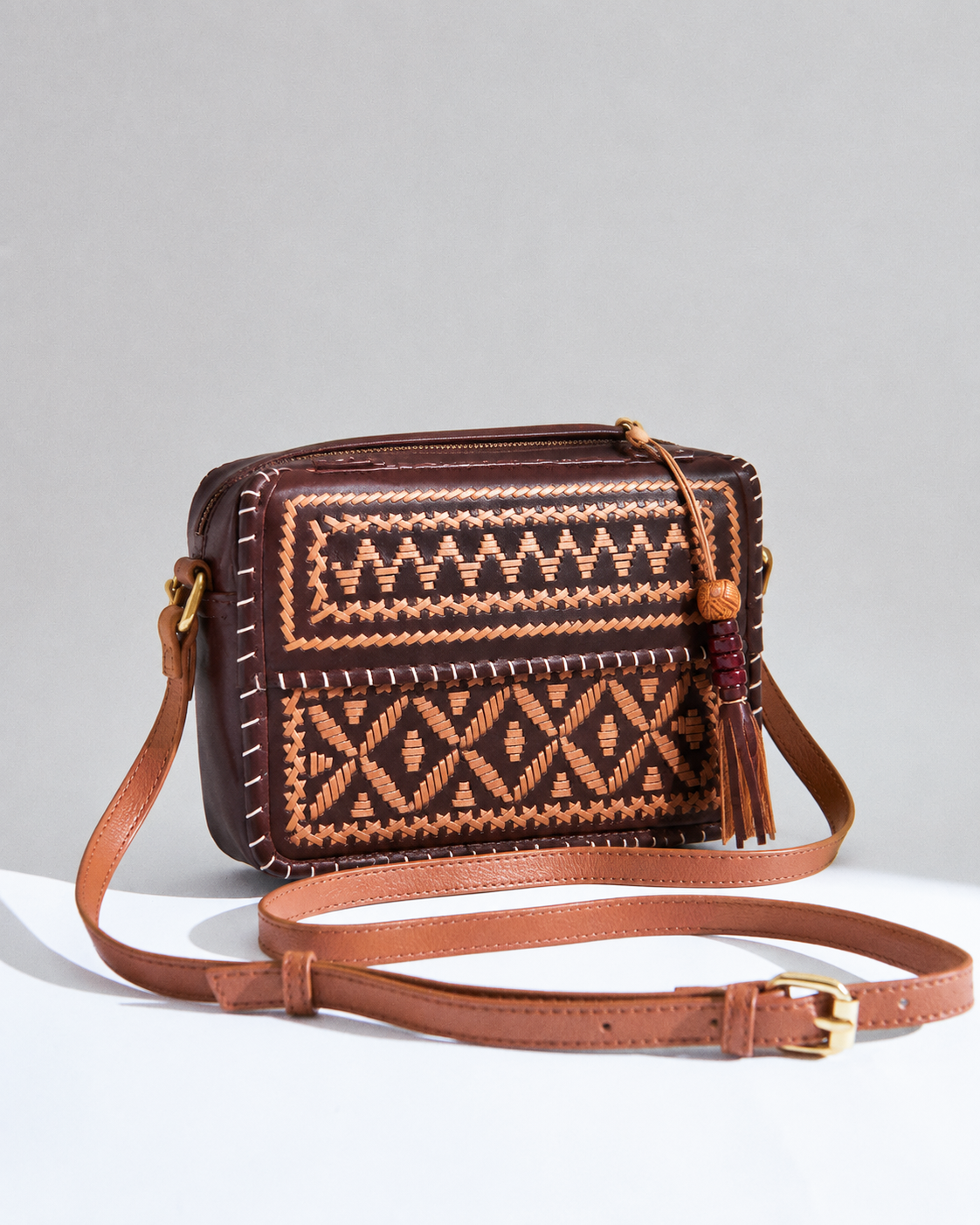 Handcrafted Leather Crossbody Bag