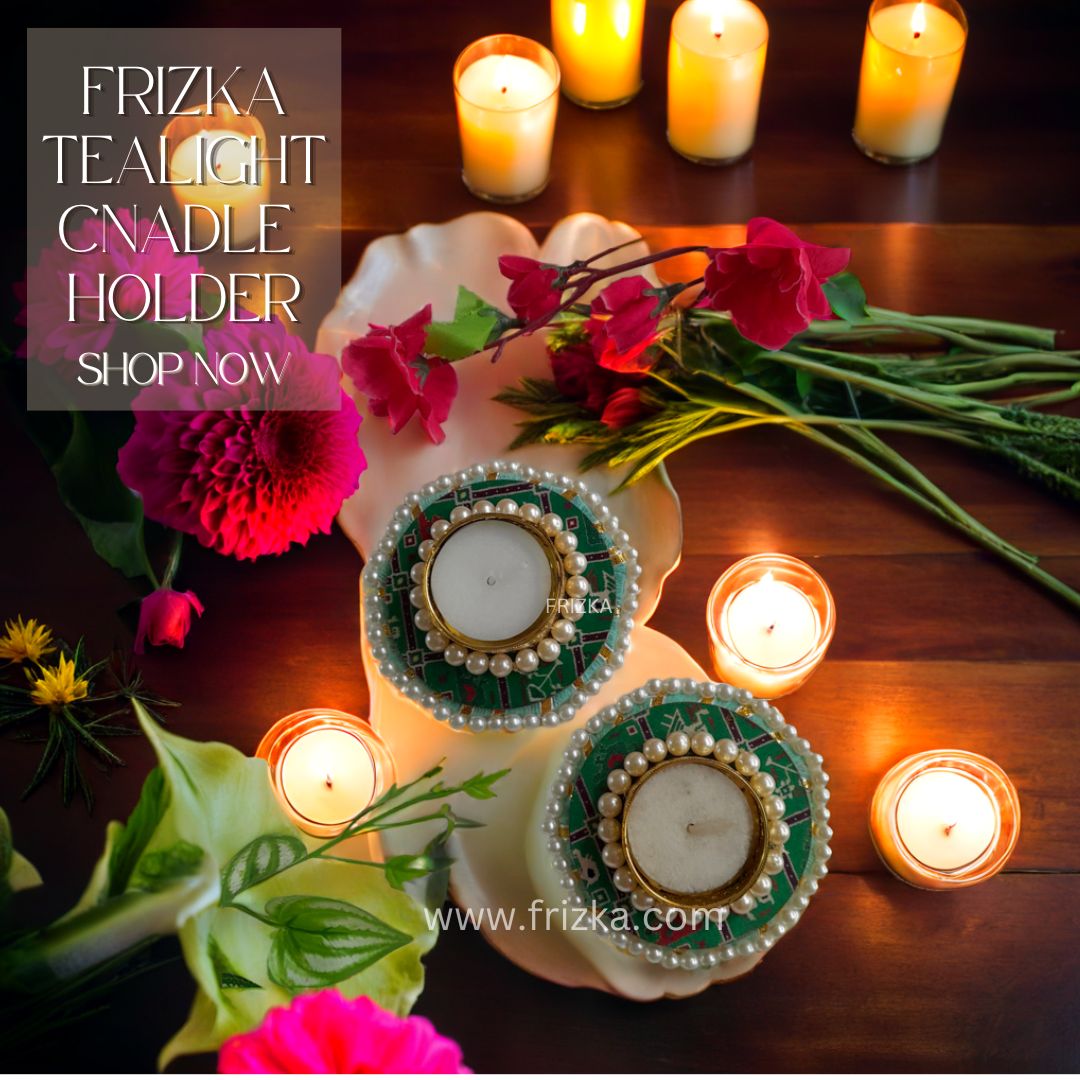 Frizka Tea Light Candle Holder- Set of 2