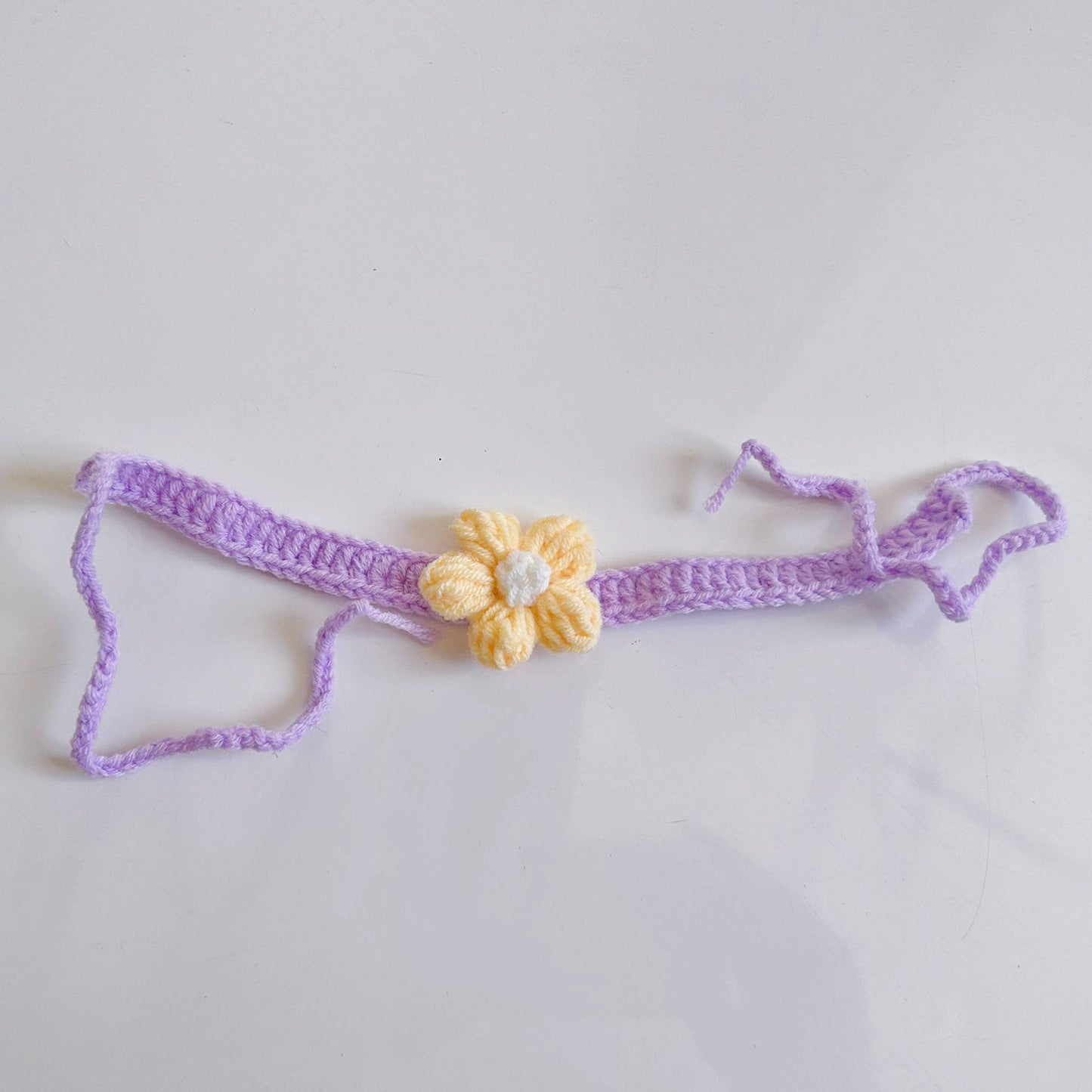 Handmade Crochet Rakhi Set – 5 Colorful Daisy Thread Rakhis