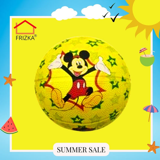 Stag Micky Mouse Basketball Yellow Size 5