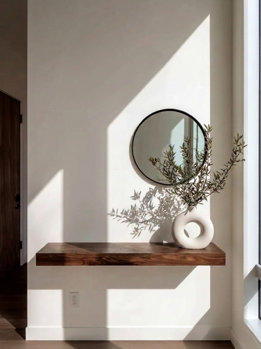 Complete Entryway Wall Set  All 7 pieces  styled for a 5 ft × 10 ft wall, ready to hang