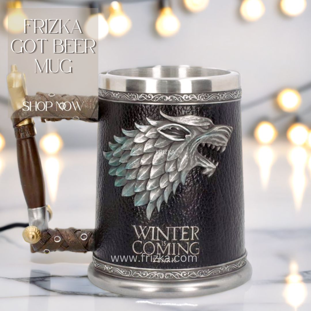 Frizka Game of Thrones Tankard & 3D Beer Mug