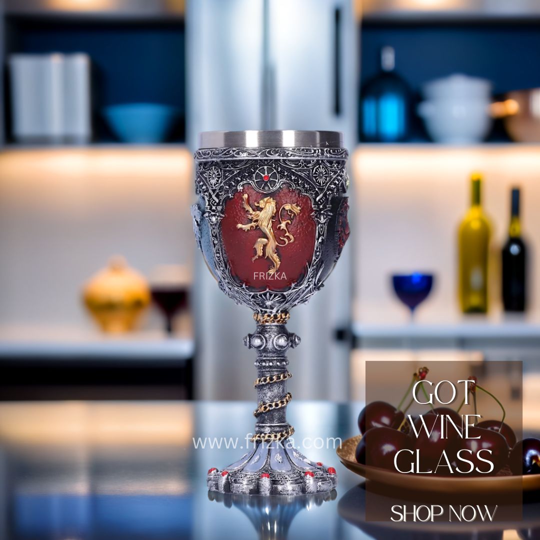 Frizka Medieval Dragon Goblet Halloween Wine Glass Unique Beverage Wine Cup Stainless Steel Vessel Cocktail Beer Coffee Drinking Gift for Party