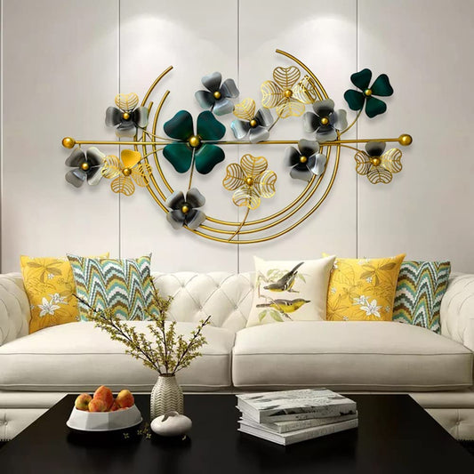 Metal Flower Wall Art