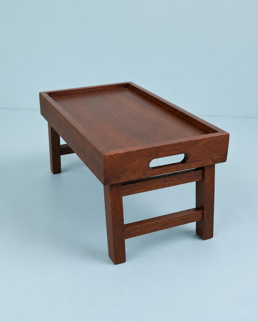 Mango Wood Foldable Breakfast Table