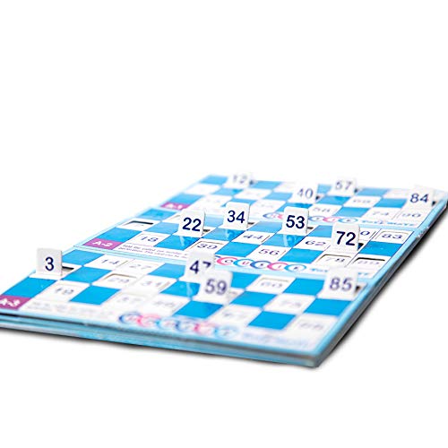 Housie Board Board Game - 144 Reusable Folding Cards,Tambola