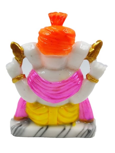 Chowki Lord Ganpati  Idol in Pagdi