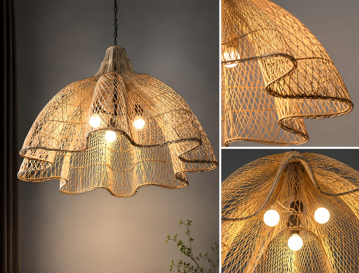 Ceiling Flower Pendant Light