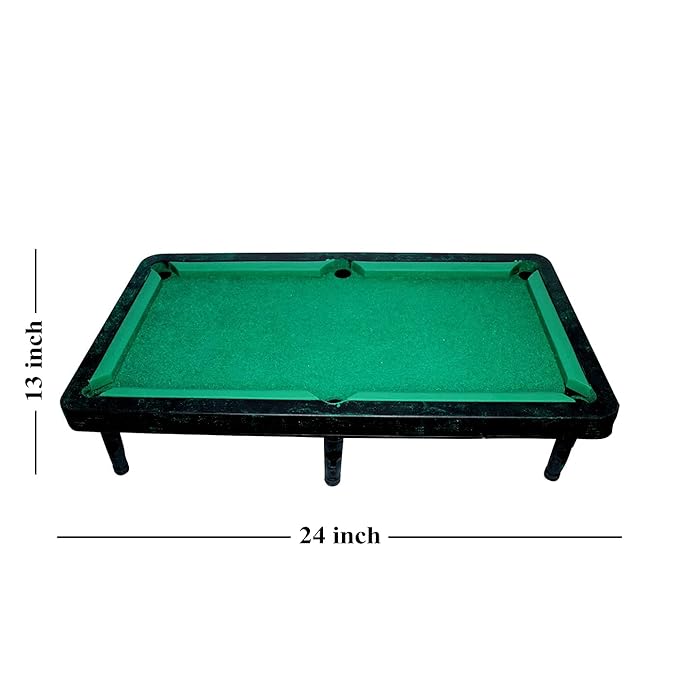 Pool Game Snooker Table for Kids with Cues Sticks and Balls