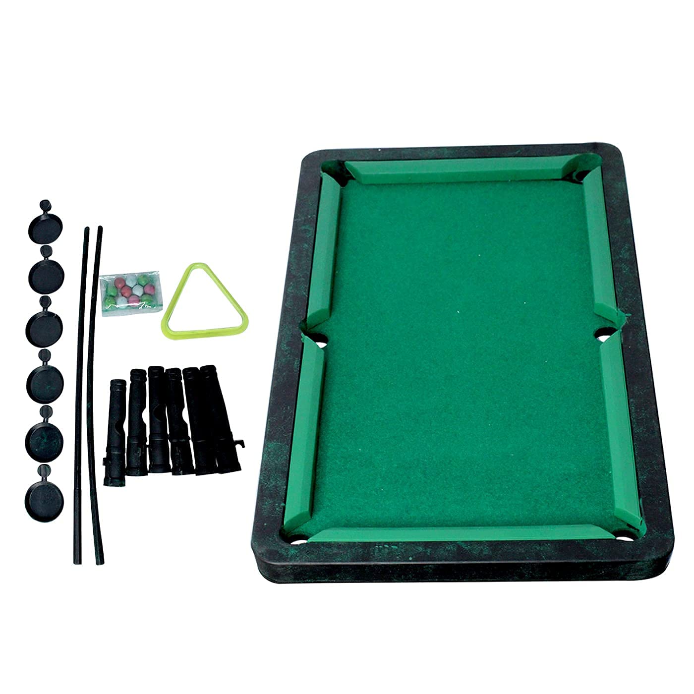 Pool Game Snooker Table for Kids with Cues Sticks and Balls