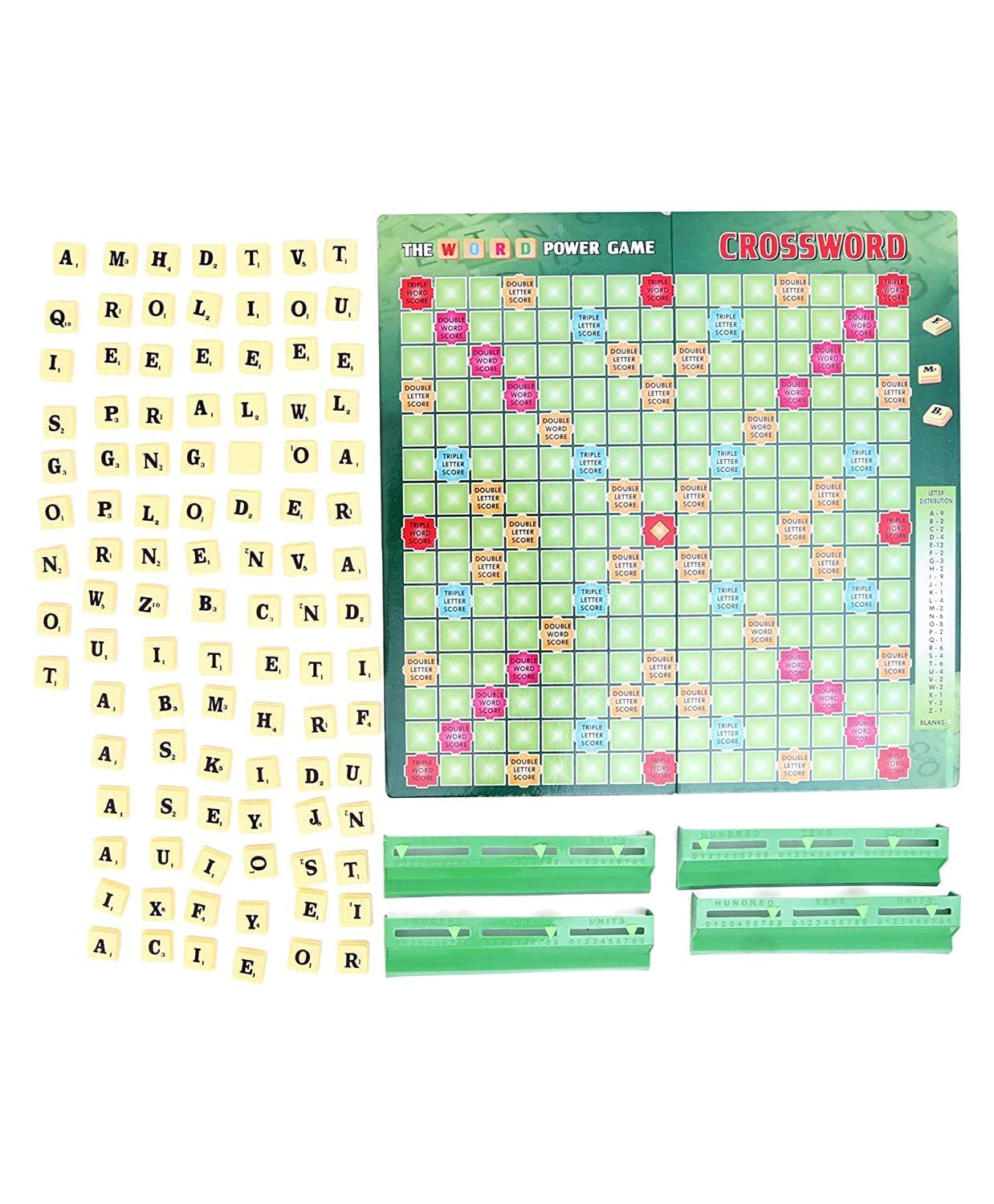 Crossword Board Game for Kids & Family