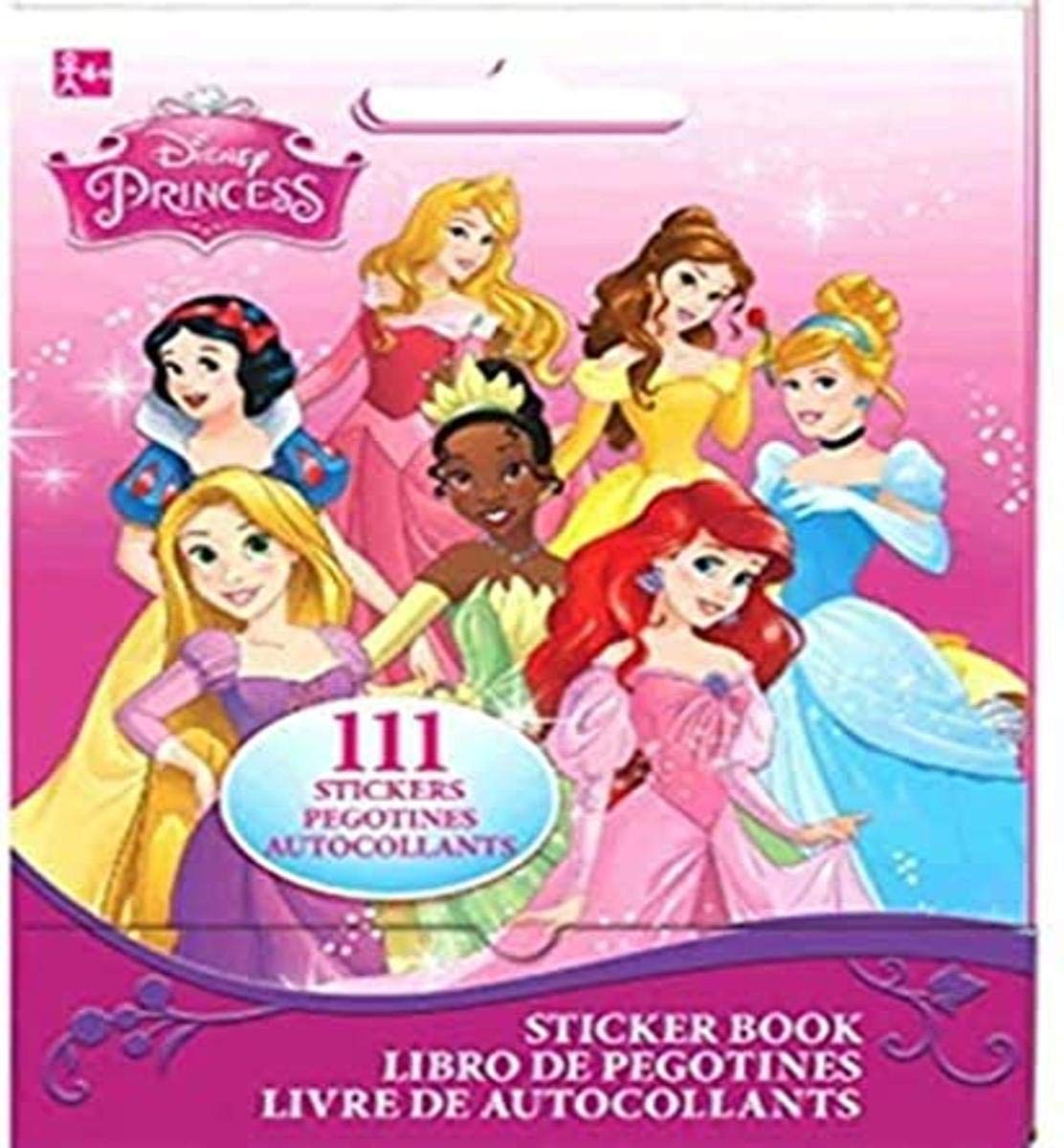 Disney Princess Sticker Booklet, Multicolor