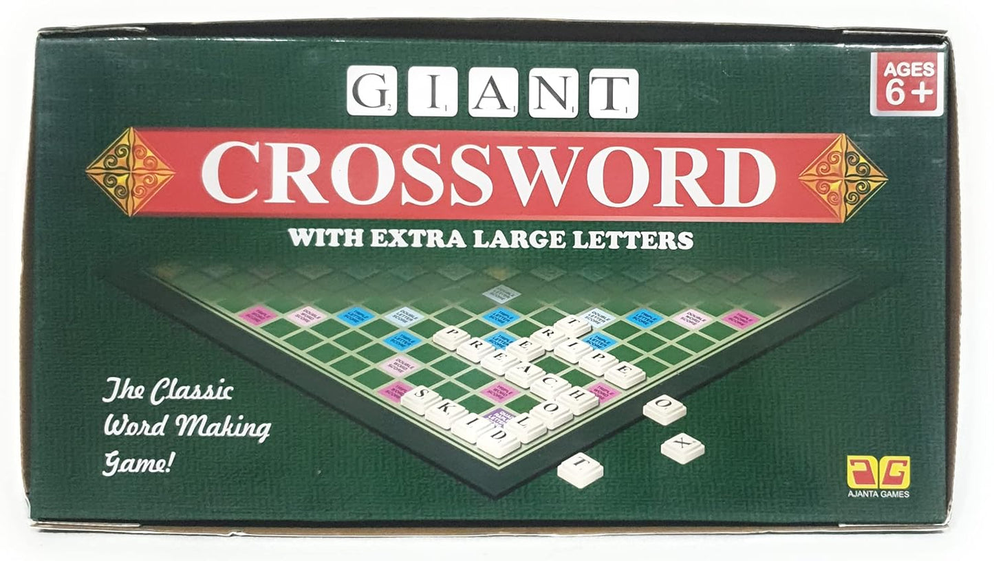 Crossword Board Game for Kids & Family