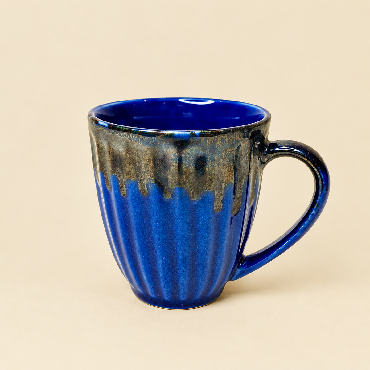 Dual Color Ceramic Mug Set of 2