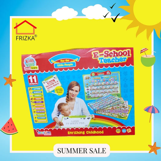 Kids Villa E-School Teacher Reading & Writing Toy