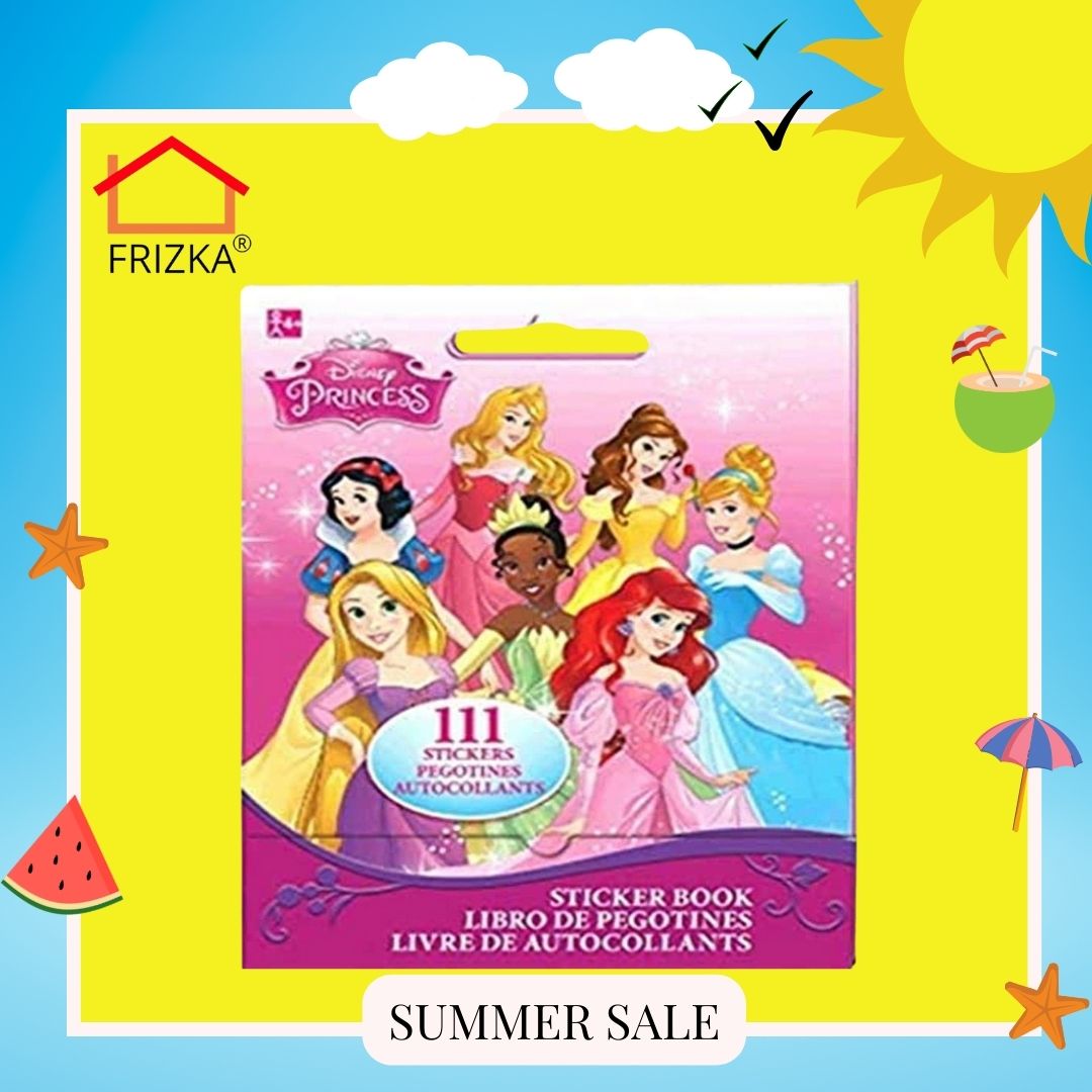 Disney Princess Sticker Booklet, Multicolor