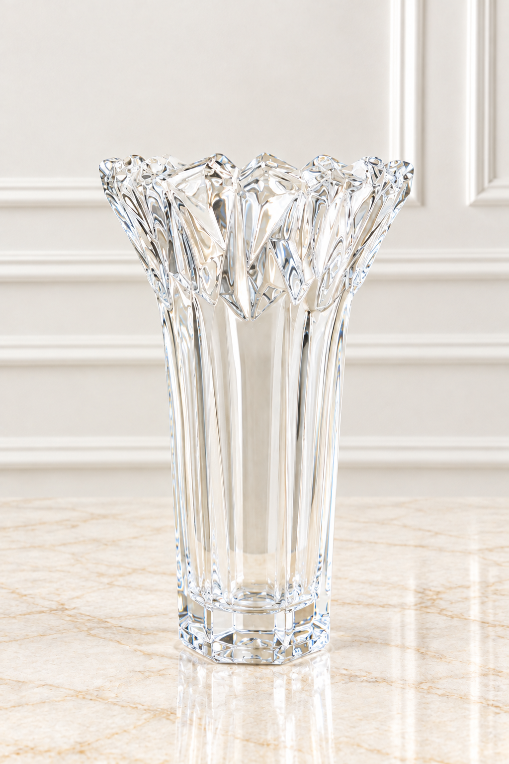 Clear Glass Vase