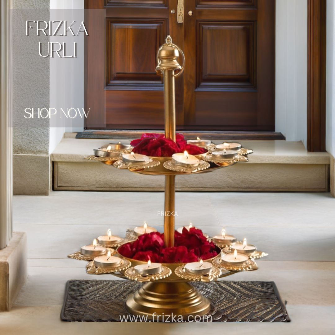 Frizka Festive Diya Urli Two Tier